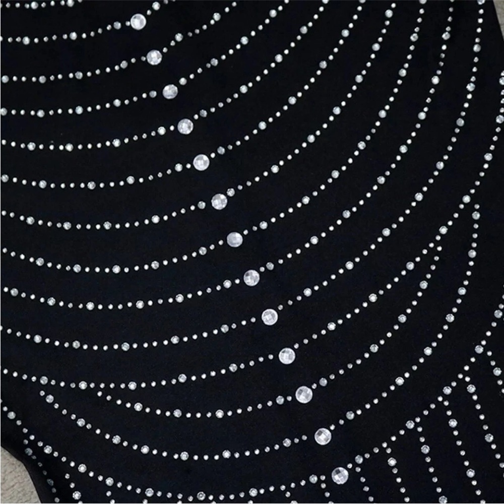 Dripping In Diamond Bodycon Mini Dress - Picture 7 of 12